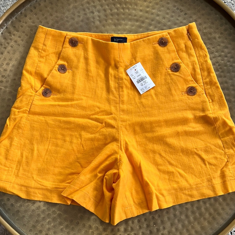 J.Crew Yellow Shorts